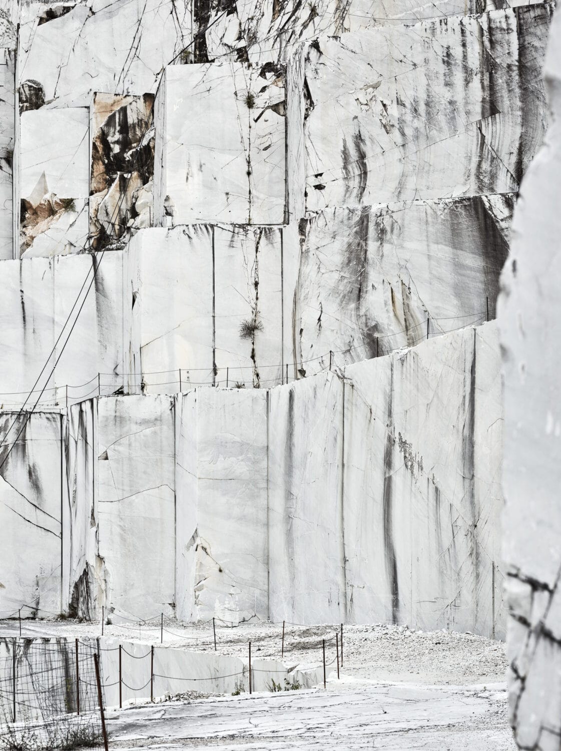 13Photo Kostas Maros Cicatrice Carrara-Marmor Landschaft Steinbruch