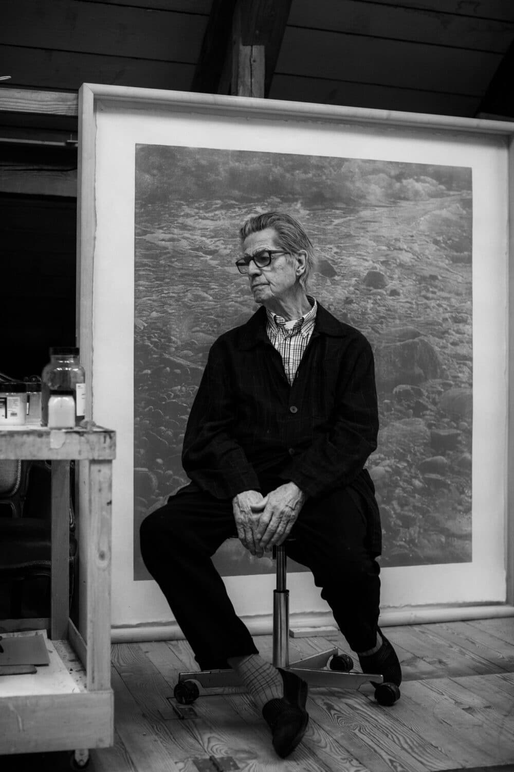 13PHOTO Kostas Maros Portrait Franz Gertsch