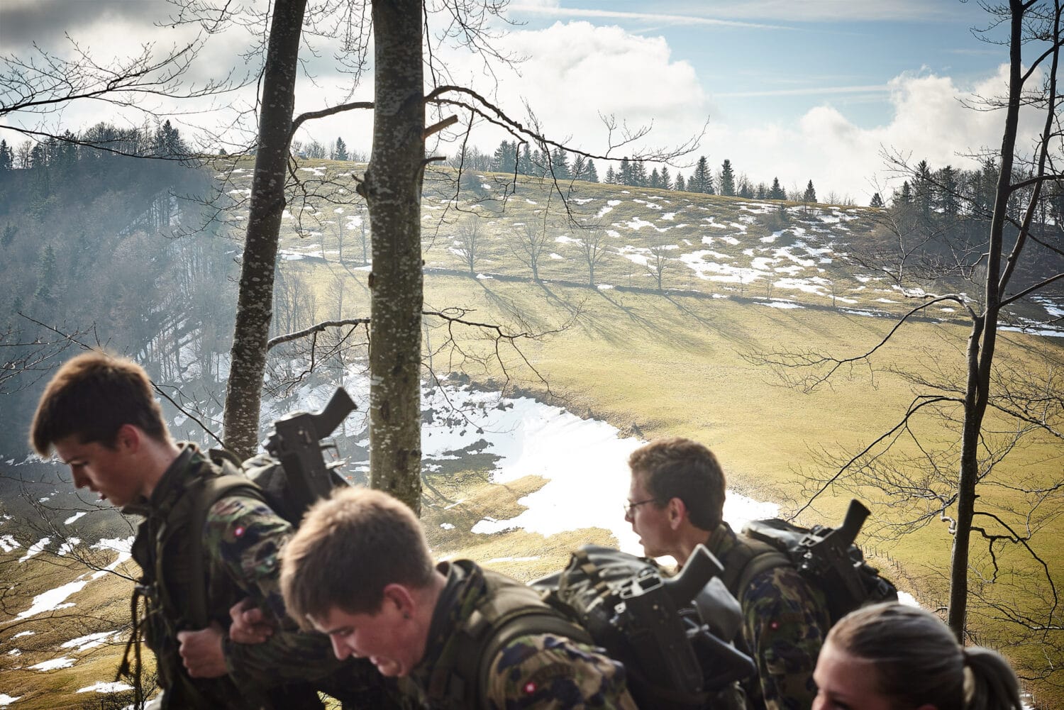 13PHOTO Christian Aeberhard Reportage Rekrutenschule