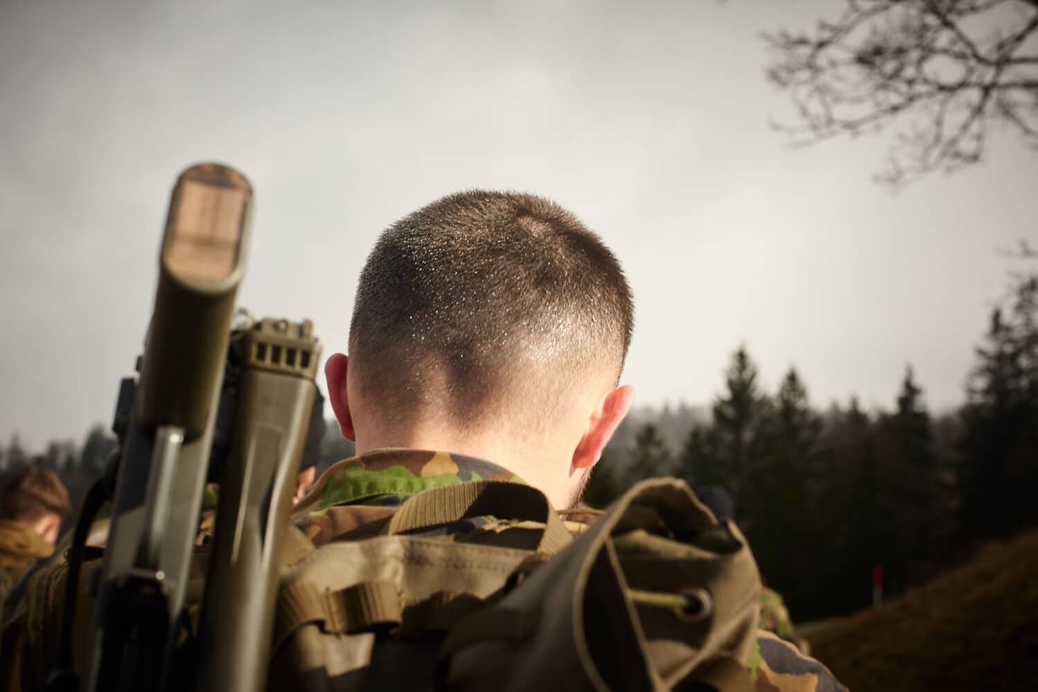 13PHOTO Christian Aeberhard Reportage Rekrutenschule