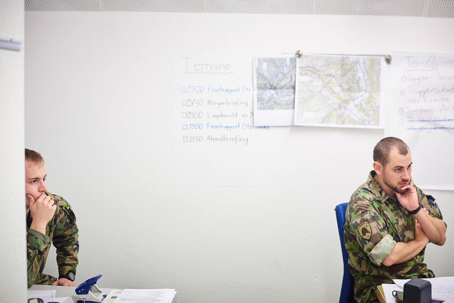 13PHOTO Christian Aeberhard Reportage Rekrutenschule